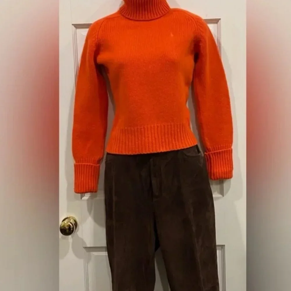 Vintage Jones NY Brown Jeans. Resembles “Suede” Cloth size 10 - Picture 12 of 14